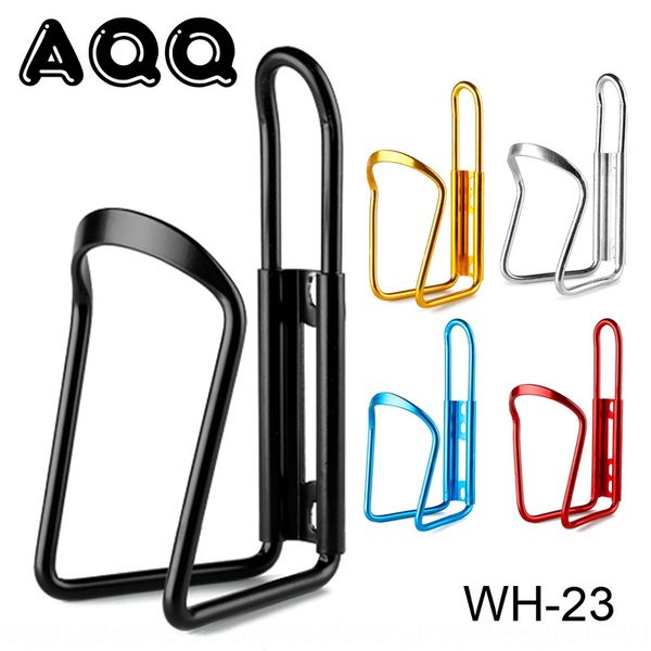aluminum alloy kettle mountain bike bicycle bicycle aluminum alloy kettle rack water bottle rack wh-23, Silver